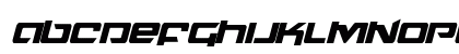 Northstar Condensed Italic Condensed Italic Lowercase Preview