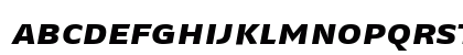 FagoExTf ItalicExtrabold Preview