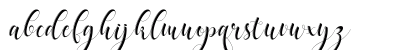delaney Regular Lowercase Preview