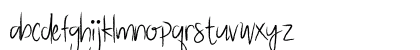 Battgge Regular Lowercase Preview