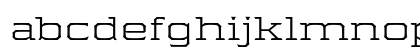 Samton Extra Extended Light Lowercase Preview