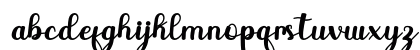 Beach Regular Lowercase Preview
