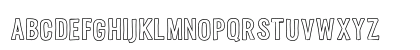 Melvis Free Outline Lowercase Preview