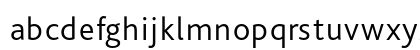 BlissPro Regular Lowercase Preview
