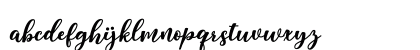 Elmita Regular Lowercase Preview