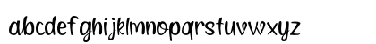 Wilson Richard - Personal Use Regular Lowercase Preview