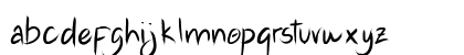 Hustle Hardcore Regular Lowercase Preview