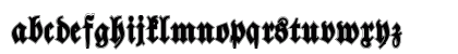 Walbaum Fraktur Bold Preview