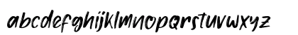 Jacqueline Regular Lowercase Preview