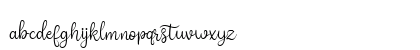 Higher Luck Regular Lowercase Preview