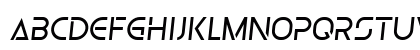 Olga Light Italic Lowercase Preview