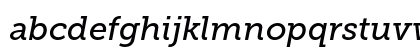 Museo Slab 500 Italic Lowercase Preview
