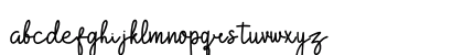 Shakila Yasmin Regular Lowercase Preview