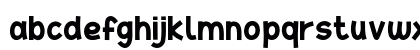 The Drean Regular Lowercase Preview