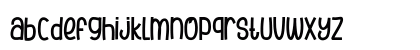 Raumaly Regular Lowercase Preview