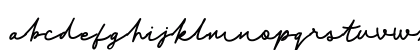 Amstrong Regular Lowercase Preview