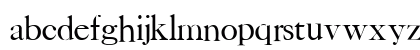 Patrician Regular Lowercase Preview