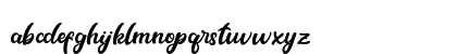 Metal Ink Regular Lowercase Preview