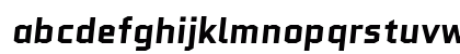 Quantico Bold Italic Lowercase Preview