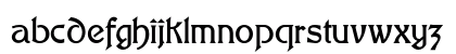 Hupp Antiqua NF Bold Lowercase Preview