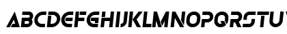 Olga Bold Italic Lowercase Preview