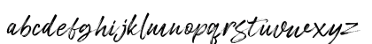 Freshline Regular Lowercase Preview