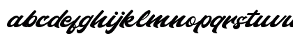 Pahitna Free Regular Lowercase Preview