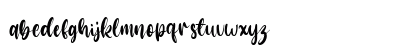 Arastela Regular Lowercase Preview