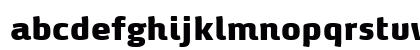 MaxDemiSerifLF-Black Regular Lowercase Preview