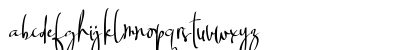 Billortte One_Regular Regular Lowercase Preview