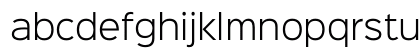 Sinkin Sans 300 Light Regular Lowercase Preview