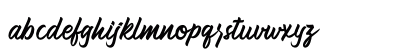 Anderik Regular Lowercase Preview