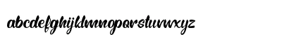 Rembow Regular Lowercase Preview