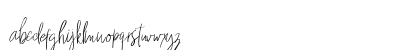 Hey Fonallia Free Version Lowercase Preview