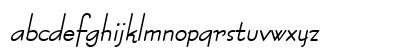 Bernie BoldItalic Lowercase Preview