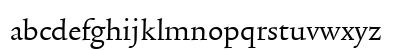 TriniteNo2 Roman Lowercase Preview