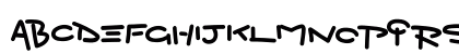 Zigzap Regular Lowercase Preview