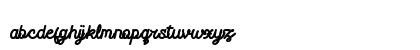 Blackcode Script Stamp Free for Regular Lowercase Preview