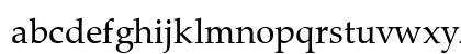 URWPalladioTEE Regular Lowercase Preview
