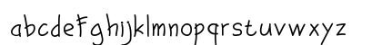 Lazy Monday Regular Lowercase Preview