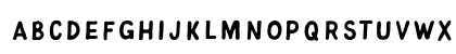 Jitter Bug - Demo Regular Lowercase Preview