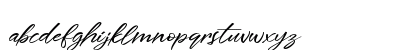 South Hamburg Regular Lowercase Preview