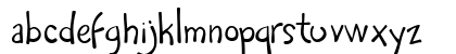 Rafa Regular Lowercase Preview