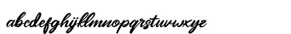 Mangotea Free Personal Use Regular Lowercase Preview