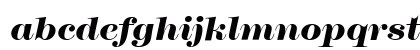 ModernTwoSixtnMdITC Bold Italic Lowercase Preview