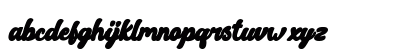 Retro Summer Regular Lowercase Preview