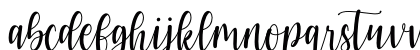 pearl white Regular Lowercase Preview