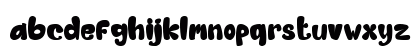 Yellow Rocks Regular Lowercase Preview