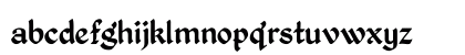 Kingthings Petrock Regular Lowercase Preview