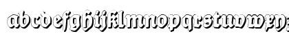 DS Ballade Shadow Regular Lowercase Preview